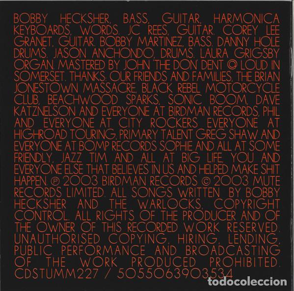 CDs de m&uacute;sica: The Warlocks &ndash; Phoenix (CD, Mute CDSTUMM227) - Foto 2