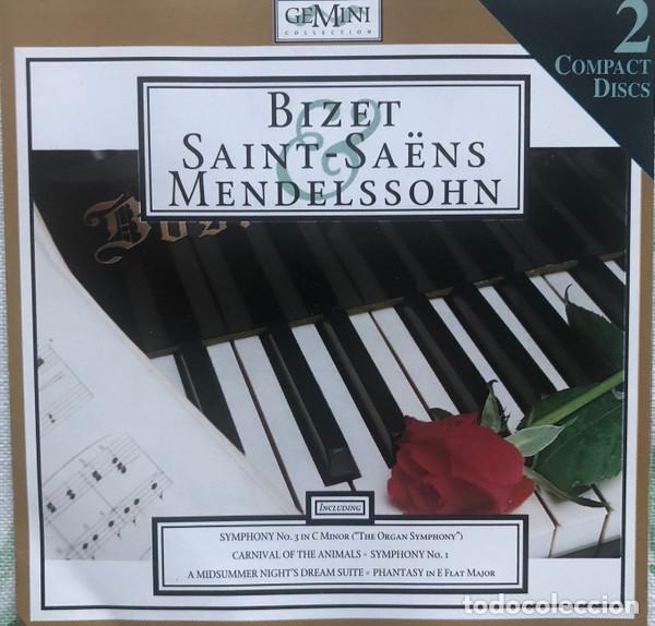 CDs de m&uacute;sica: Bizet, Mendelssohn, Saint-Sa&euml;ns &ndash; Bizet - Mendelssohn - Saint-Sa&euml;ns (CD, Apollo Classics PYCD 622)
