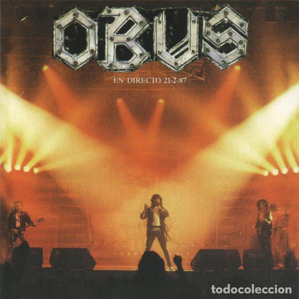 CDs de m&uacute;sica: Obus &ndash; En Directo 21-2-87 (CD, Zafiro 74321733932)