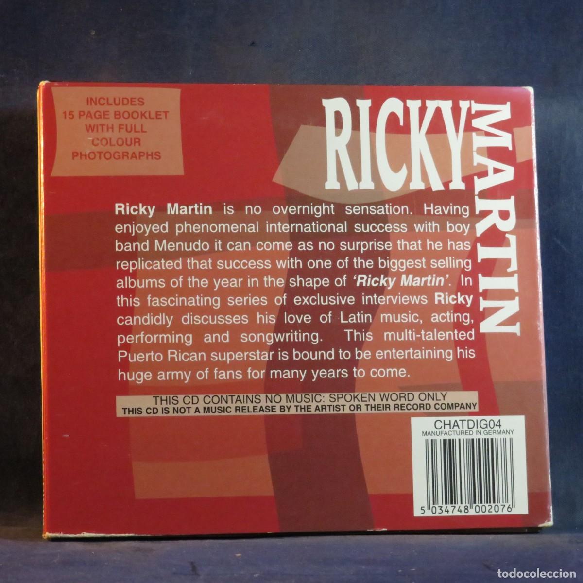 CDs de m&uacute;sica: RICKY MARTIN &ndash; THE INTERVIEW - CD - Foto 2
