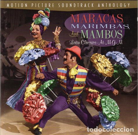 CD di Musica: Various &ndash; Maracas, Marimbas And Mambos: Latin Classics At M.G.M. (CD, Rhino Movie Music R2 72722)