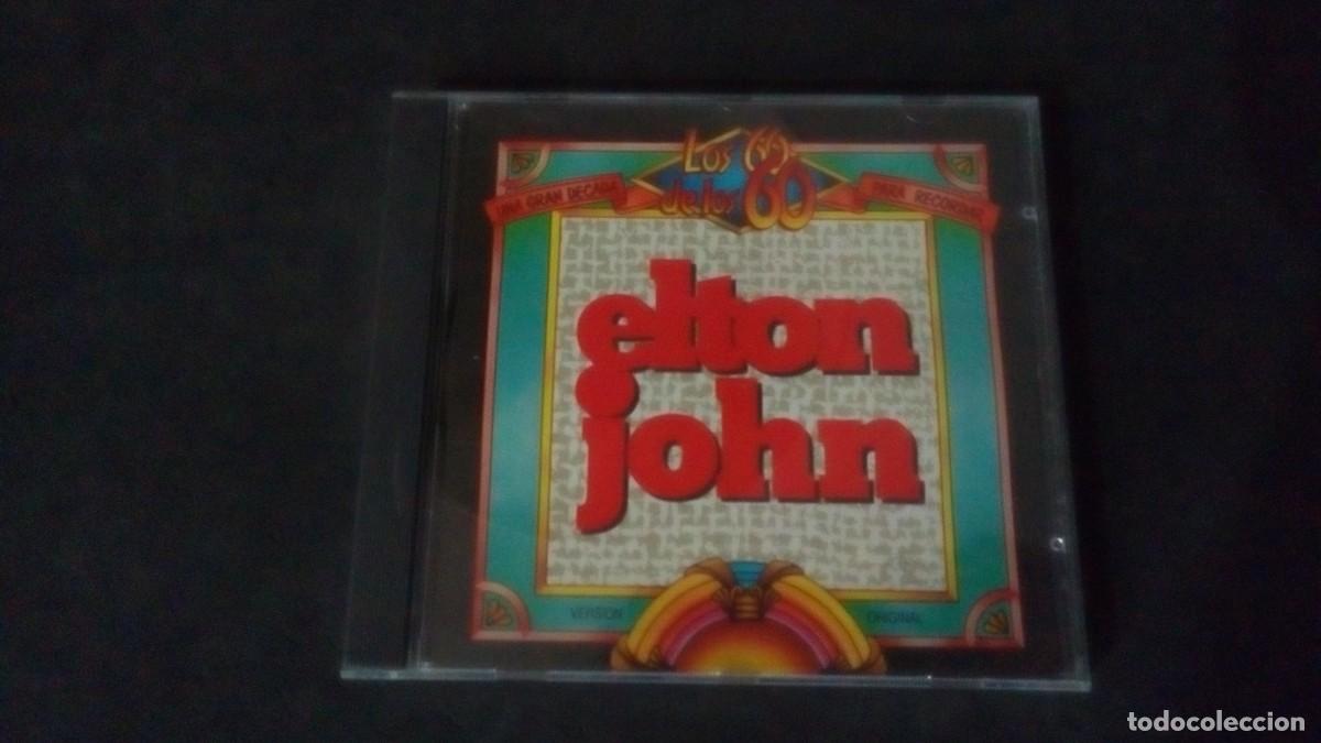 CDs de m&uacute;sica: ELTON JOHN. LOS 60 DE LOS 60. CD / CLUB INT. LIBRO - 1993. 9 TEMAS.