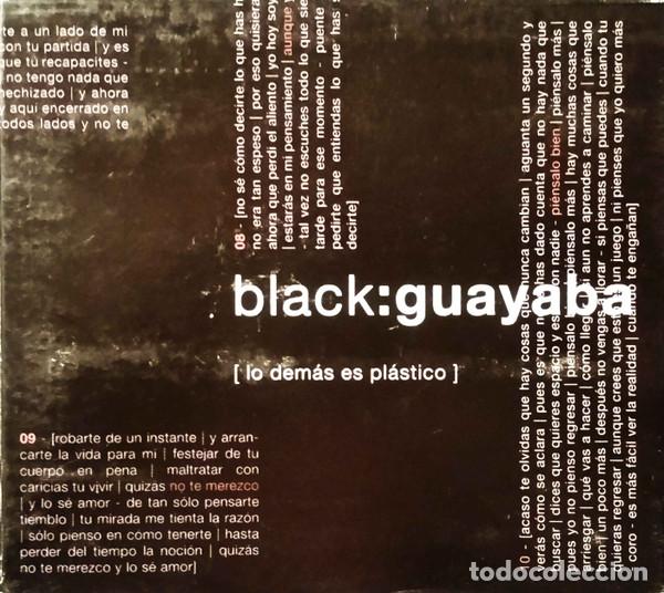 CDs de m&uacute;sica: Black:Guayaba &ndash; Lo Dem&aacute;s Es Pl&aacute;stico (CD, OLE Music 8051971902)