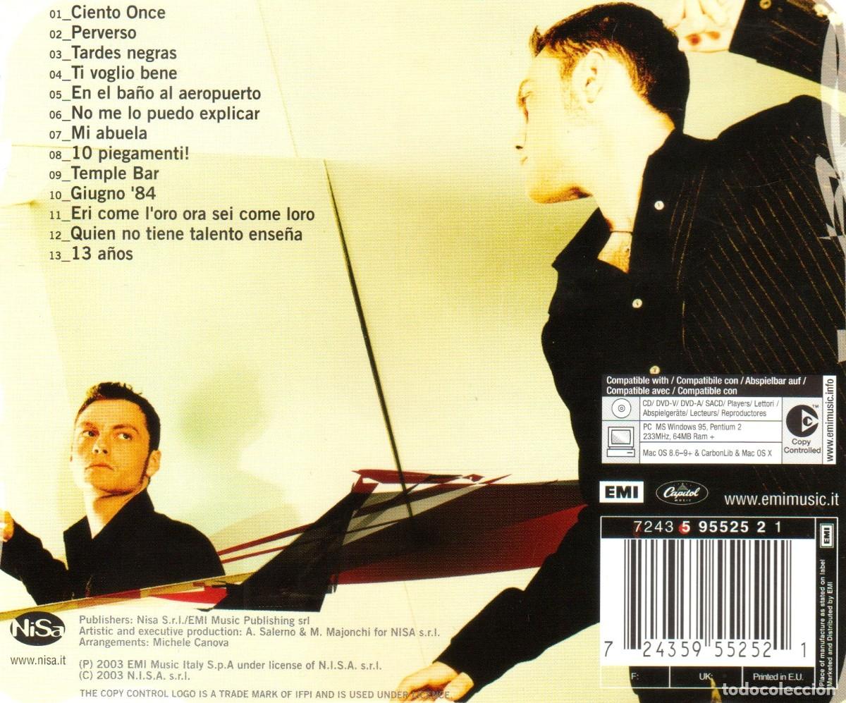CDs de m&uacute;sica: TIZIANO FERRO. 111 CUENTO ONCE. CD. - Foto 2