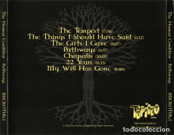 CDs de m&uacute;sica: The Human Condition &ndash; Pathways (CD, Topillo Records MICROTUS::1) - Foto 3