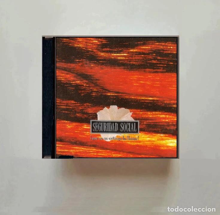 CDs de m&uacute;sica: SEGURIDAD SOCIAL. QUE NO SE EXTINGA LA LLAMA. CD.