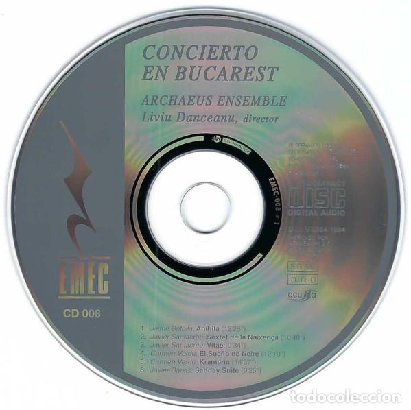 CDs de m&uacute;sica: Archaeus Ensemble &ndash; Concierto En Bucarest (CD, EMEC Discos E-008) - Foto 3