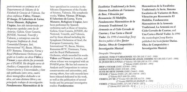 CDs de m&uacute;sica: Archaeus Ensemble &ndash; Concierto En Bucarest (CD, EMEC Discos E-008) - Foto 7