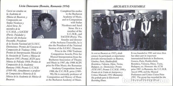 CDs de m&uacute;sica: Archaeus Ensemble &ndash; Concierto En Bucarest (CD, EMEC Discos E-008) - Foto 17