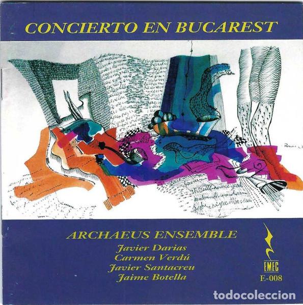 CDs de m&uacute;sica: Archaeus Ensemble &ndash; Concierto En Bucarest (CD, EMEC Discos E-008) - Foto 1