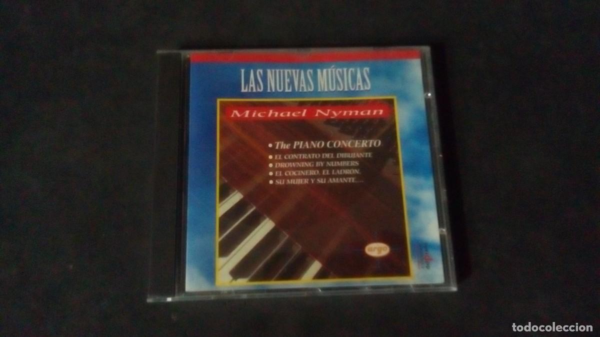 CDs de m&uacute;sica: MICHAEL NYMAN The piano concerto y otros temas NUEVAS MUSICAS CD 1995 Prado ESPA&Ntilde;A SPAIN