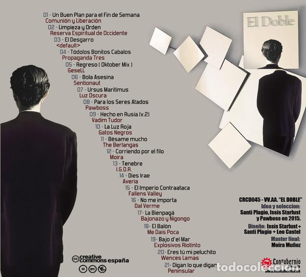 CDs de m&uacute;sica: Various &ndash; El Doble (CD, Contubernio Records CRCD045) - Foto 2