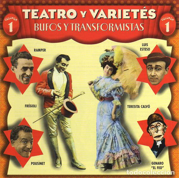 CDs de m&uacute;sica: Various &ndash; Teatro Y Variet&eacute;s Volumen 1: Bufos Y Transformistas (CD, Blue Moon BMCD 7707)