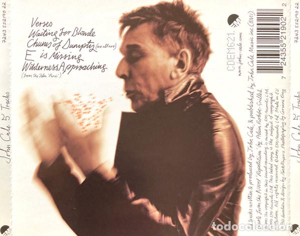 CDs de m&uacute;sica: John Cale &ndash; 5 Tracks (CD, EMI CDEM621) - Foto 2