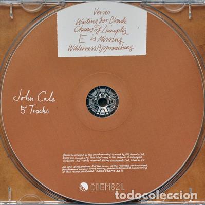 CDs de m&uacute;sica: John Cale &ndash; 5 Tracks (CD, EMI CDEM621) - Foto 3