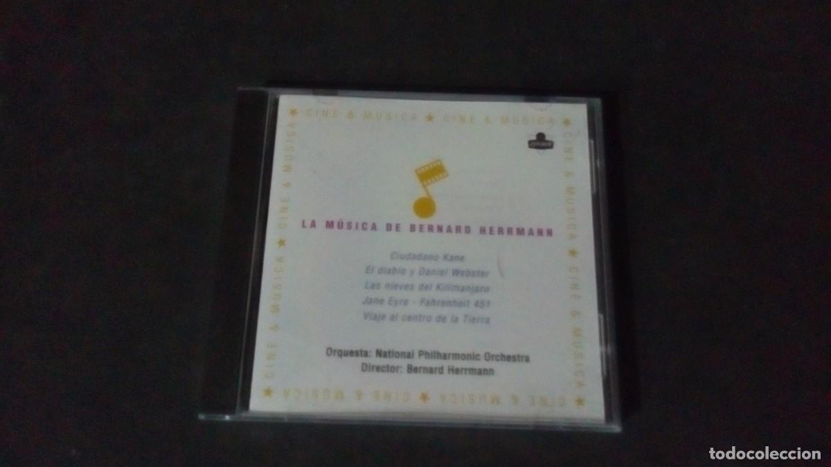 CD de M&uacute;sica: CD LA MUSICA DE BERNARD HERRMANN BANDA SONORA ORIGINAL-COMO NUEVO