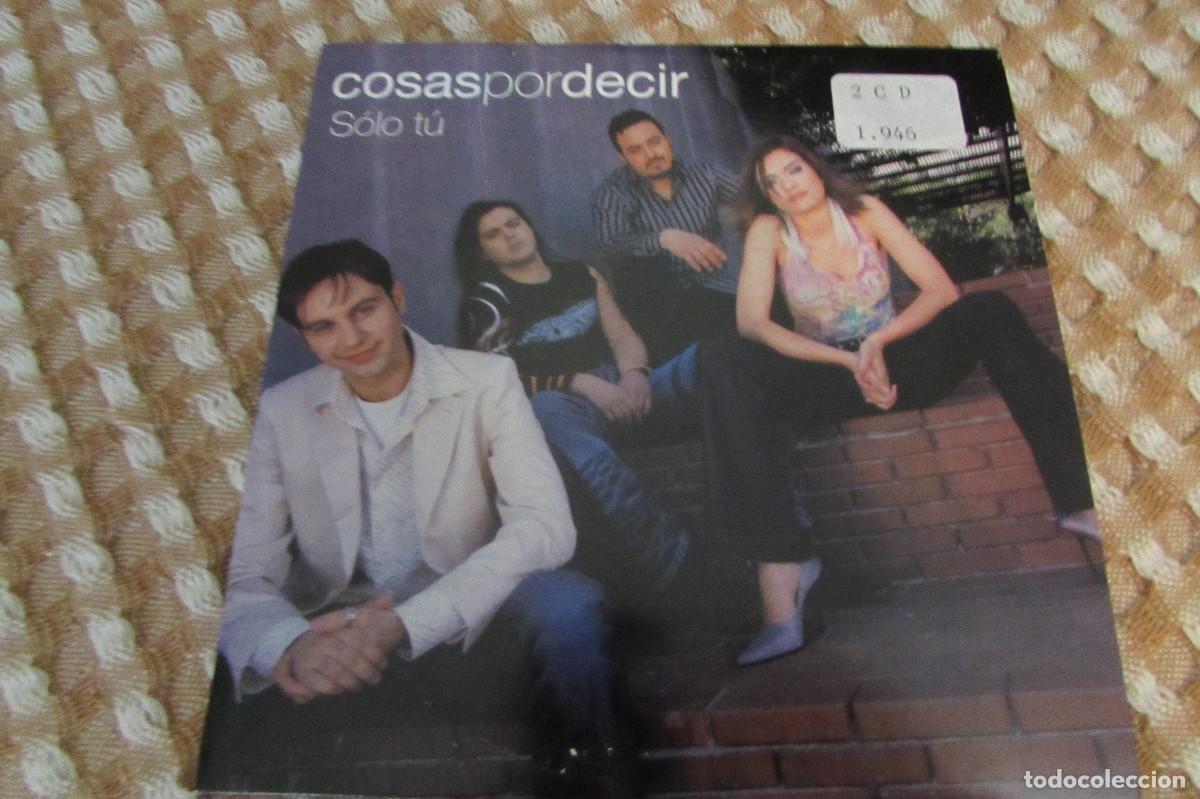 Musik-CDs: Cosas Por Decir &lrm;&ndash; Solo T&uacute; CD SINGLE