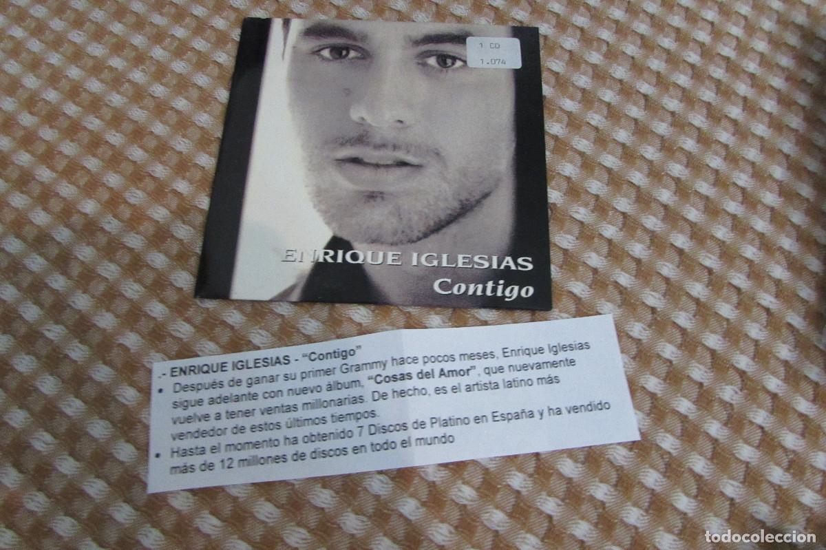 CDs de m&uacute;sica: Enrique Iglesias &lrm;&ndash; Contigo - CD SINGLE CADENA 100