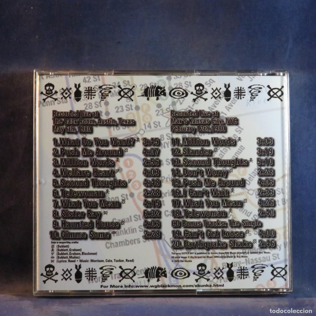 CDs de m&uacute;sica: THE SKUNKS &ndash; EARTHQUAKE SHAKE - CD - Foto 2