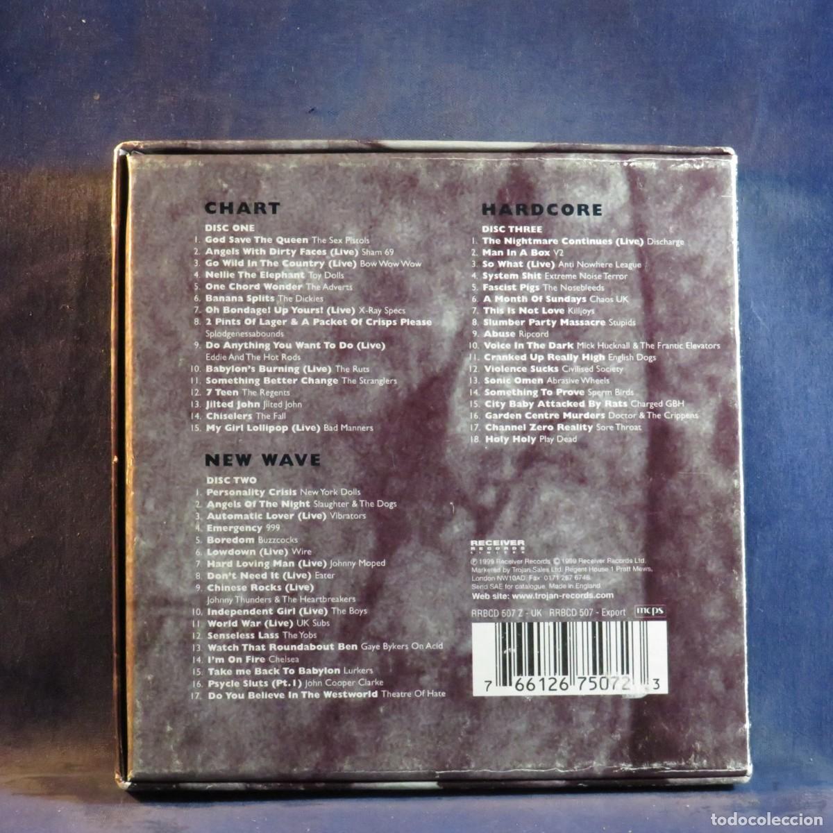 CDs de m&uacute;sica: VARIOS &ndash; THE ULTIMATE PUNK BOX SET - 3 CD - Foto 2