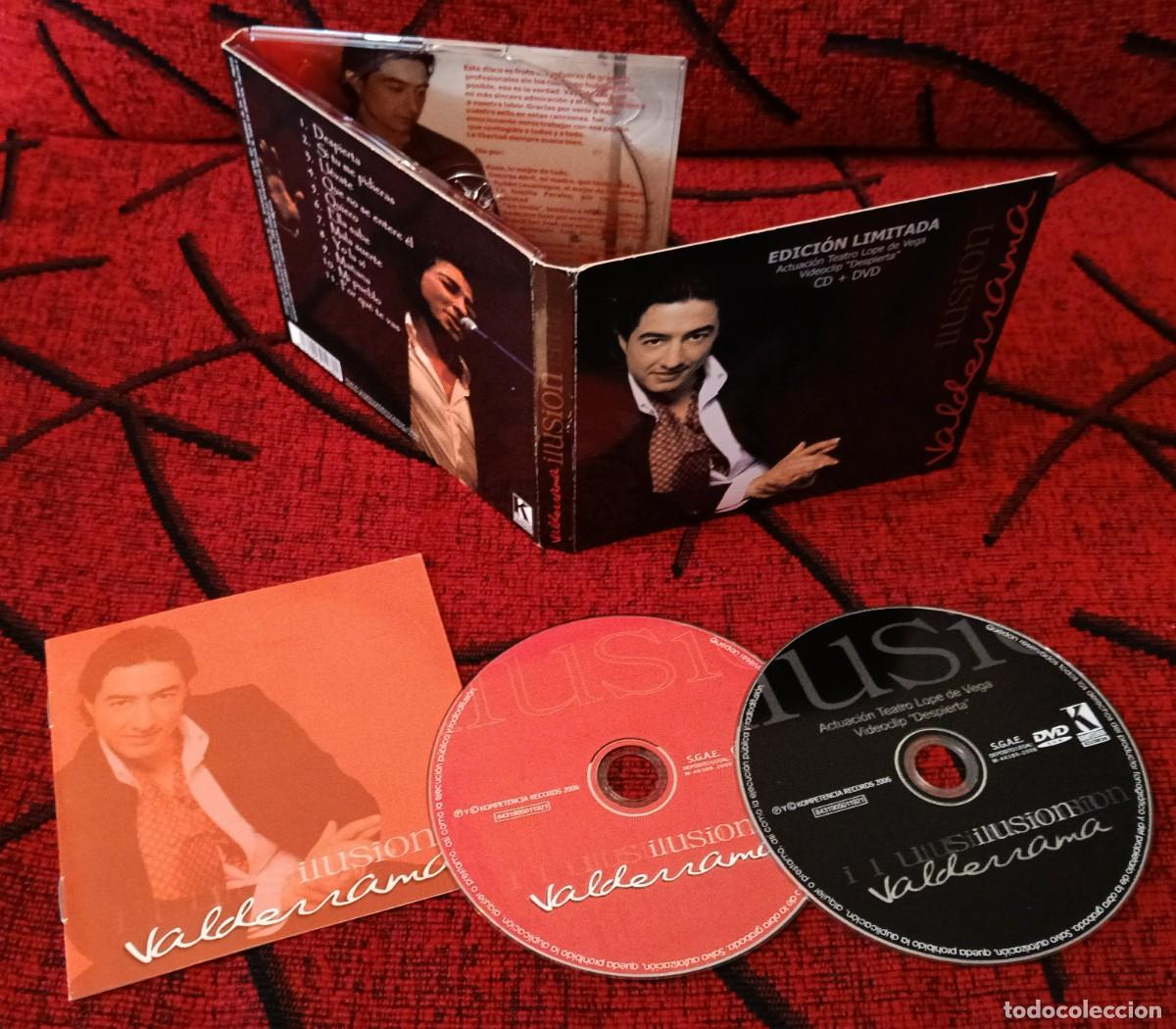 CD di Musica: VALDERRAMA ** Ilusi&oacute;n ** EDICION ESPECIAL CD + DVD 2006