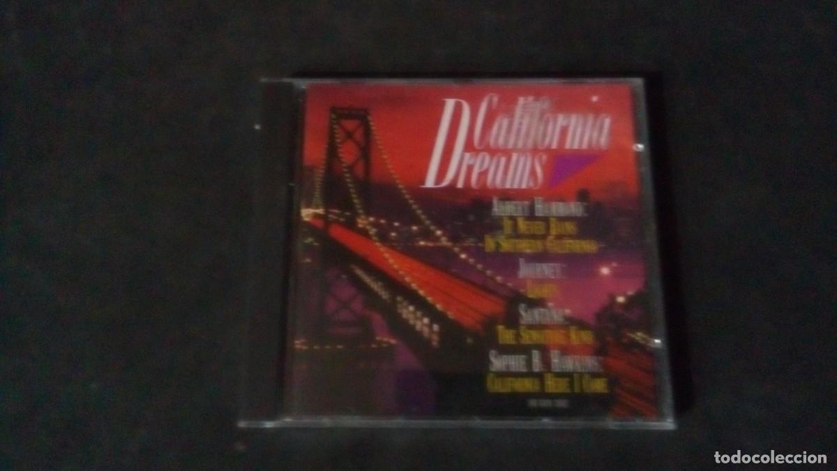 CDs de m&uacute;sica: CD-CALIFORNIA DREAMS-ALBERT HAMMOND-JOURNEY-SANTANA-LAURA NYRO-16 TEMAS