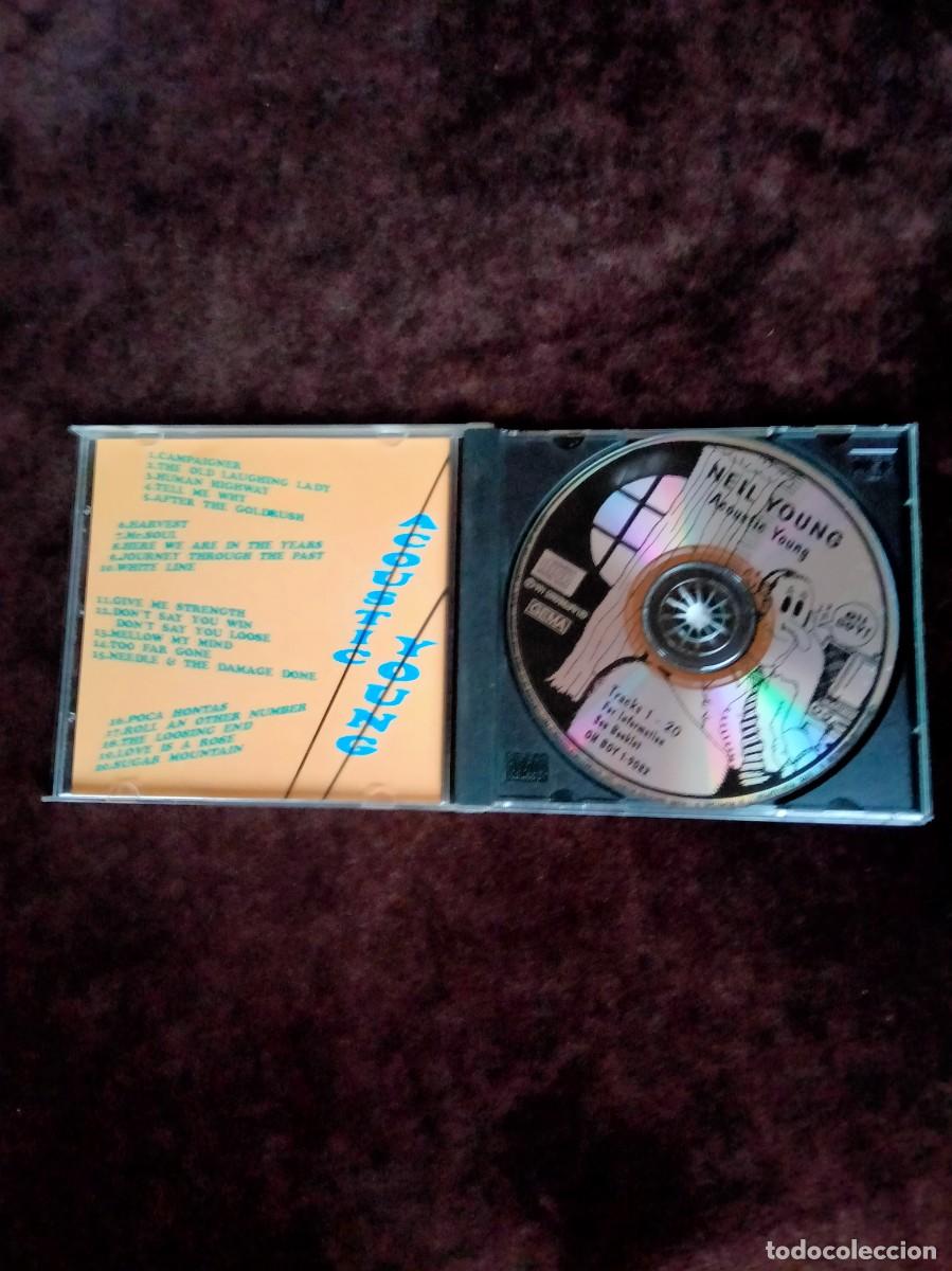 CDs de m&uacute;sica: neil young - acoustic young - cd como nuevo - Foto 3