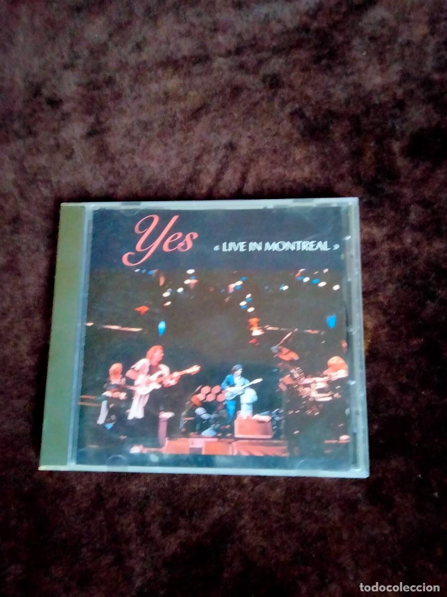 CDs de m&uacute;sica: yes - live in montreal - cd como nuevo