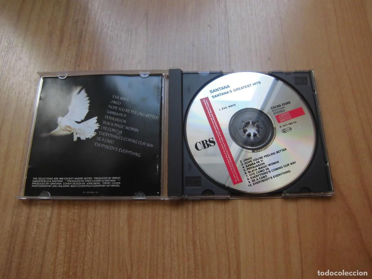 CDs de m&uacute;sica: CD CARLOS SANTANA GREATEST HITS - Foto 3