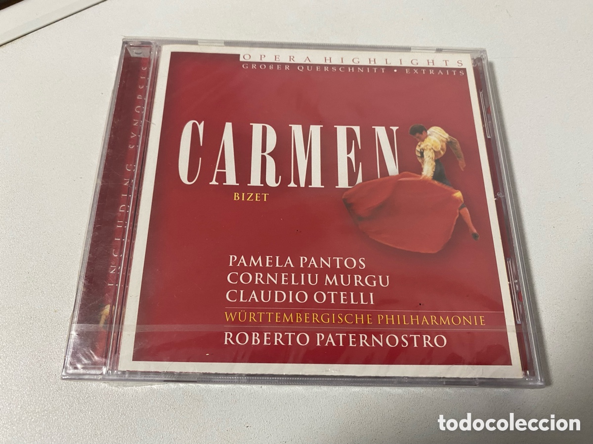 CDs de m&uacute;sica: Carmen Bizet Pantos Murgu Otelli Paternostro Cd Nuevo Precintado
