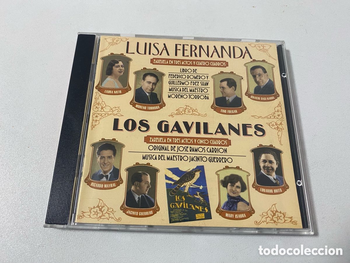 CDs de m&uacute;sica: Luisa Fernanda Los Gavilanes Zarzuela 1996 cd