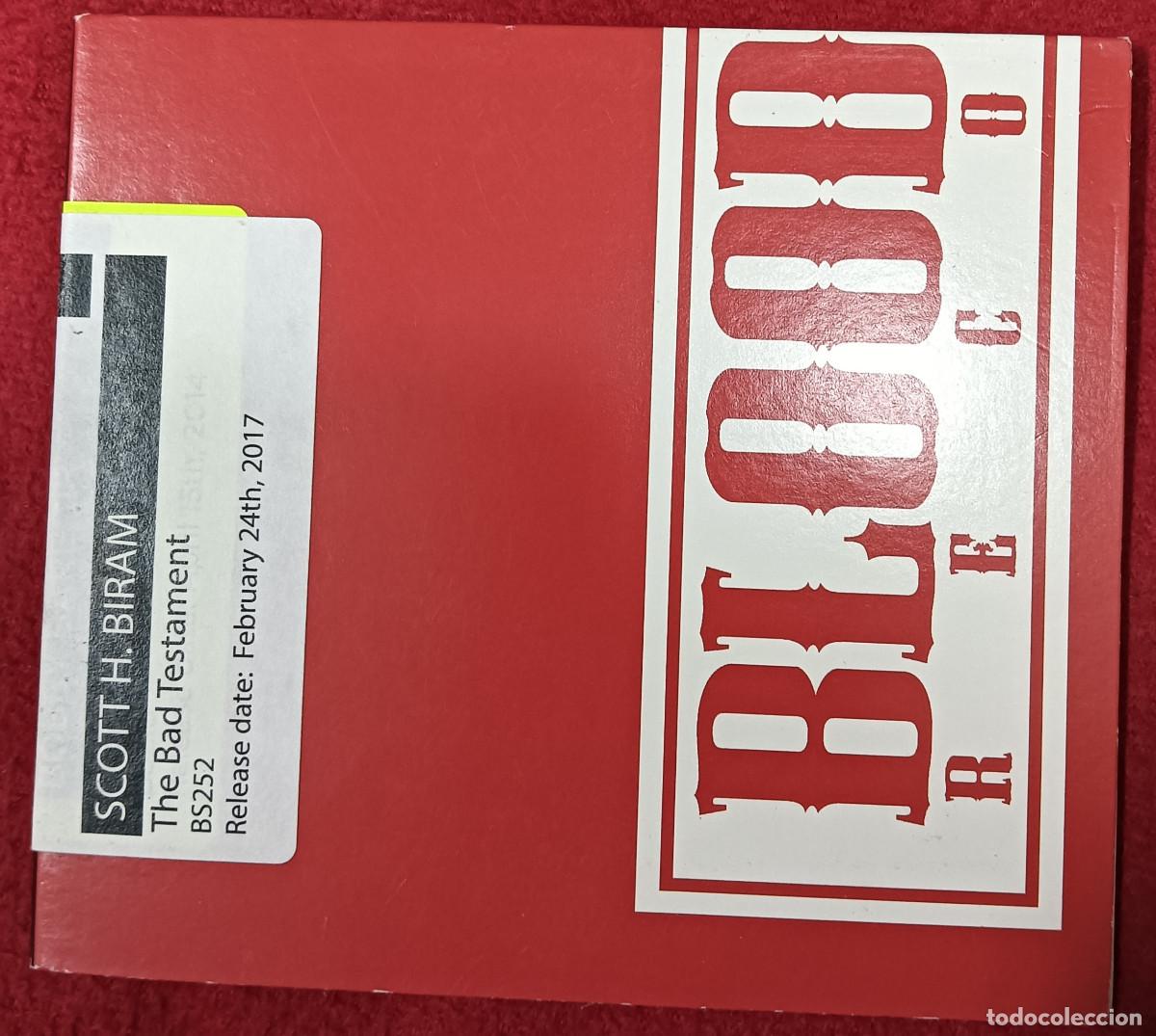 CDs de m&uacute;sica: CD SCOTT H. BIRAM - The Bad Testament - Bloodshot 2017 (NM/EX)