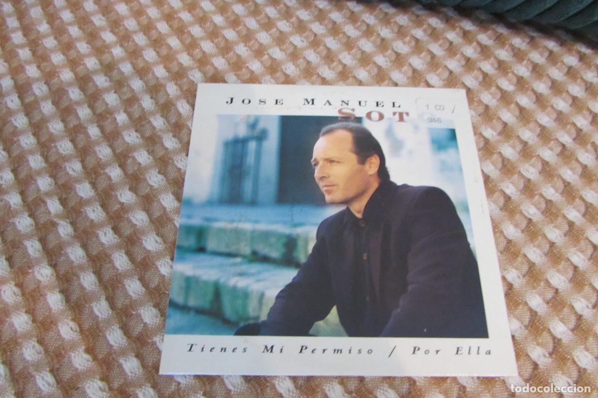 CDs de m&uacute;sica: Jos&eacute; Manuel Soto &ndash; Tienes Mi Permiso Por Ella CD SINGLE