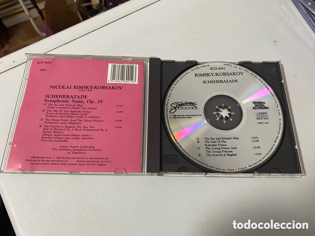 CDs de m&uacute;sica: Scheherazade Symphonic Suite. Op 35 Cd - Foto 2