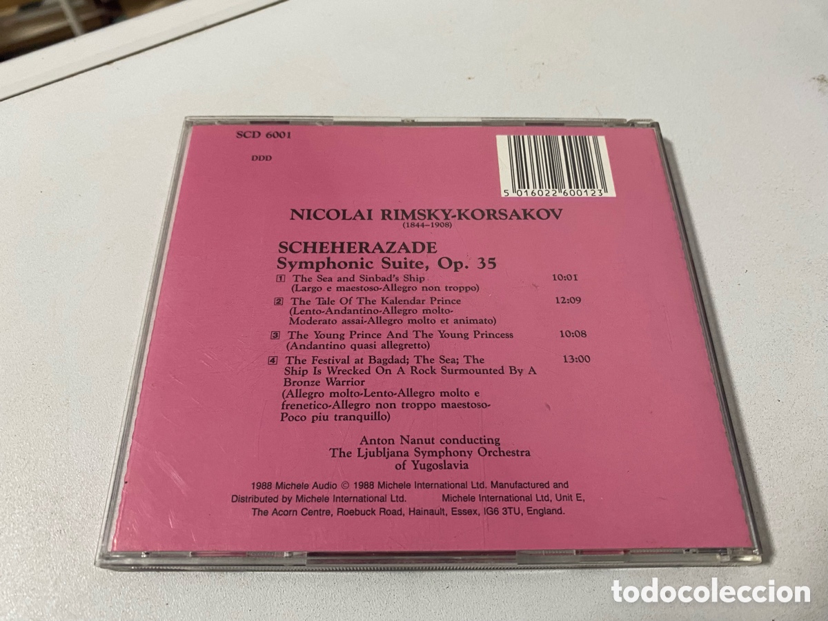 CDs de m&uacute;sica: Scheherazade Symphonic Suite. Op 35 Cd - Foto 3
