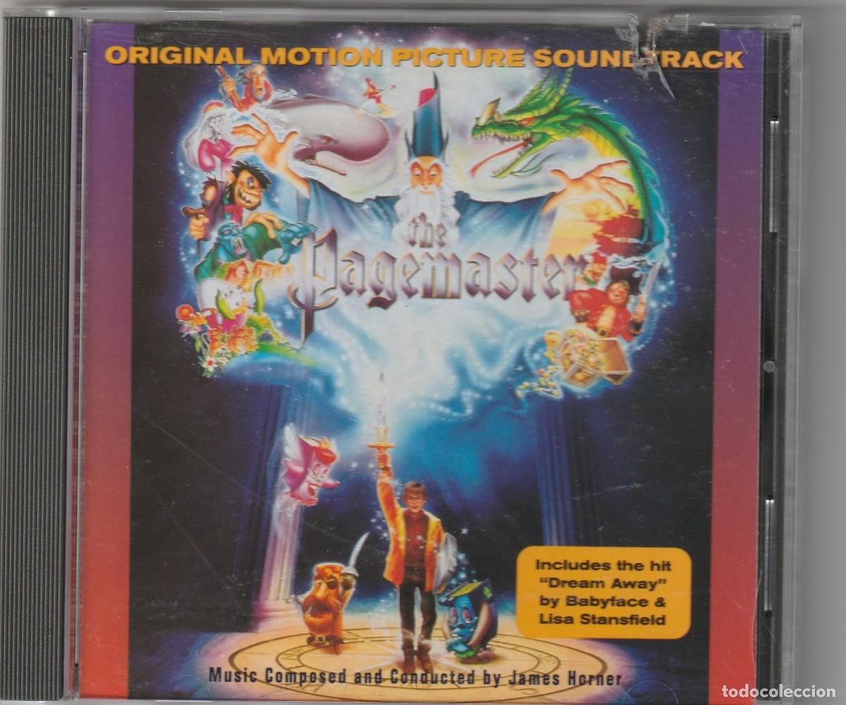 CDs de m&uacute;sica: B.S.O. THE PAGEMASTER - JAMES HORNER (CD FOX 1994)