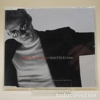 CDs de m&uacute;sica: I Need to Know- 5099766797526