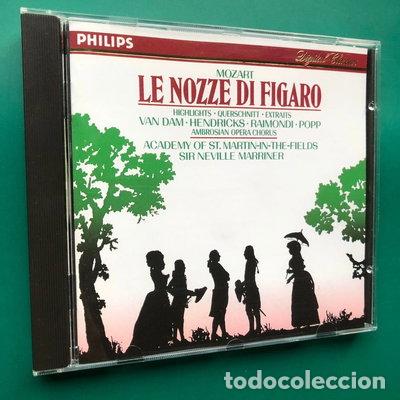 CDs de m&uacute;sica: Mozart: Le nozze di Figaro (Highlights)- 0028941687029