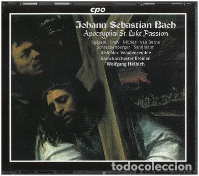 CDs de m&uacute;sica: Bach: Apocryphal St. Luke Passion BWV 246- 0761203929320