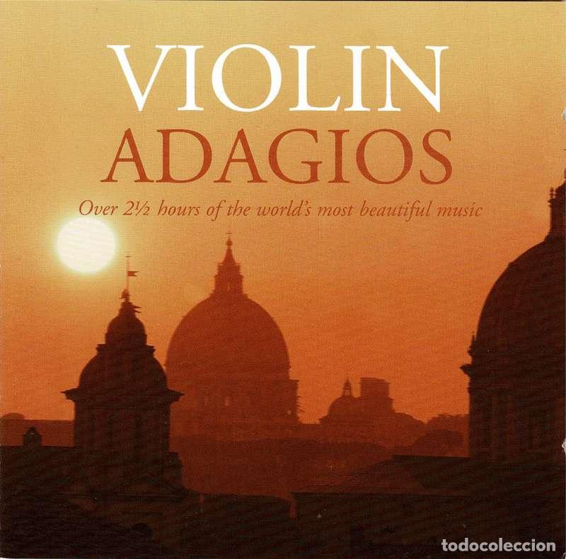 CDs de m&uacute;sica: Violin Adagios. 2 x CD