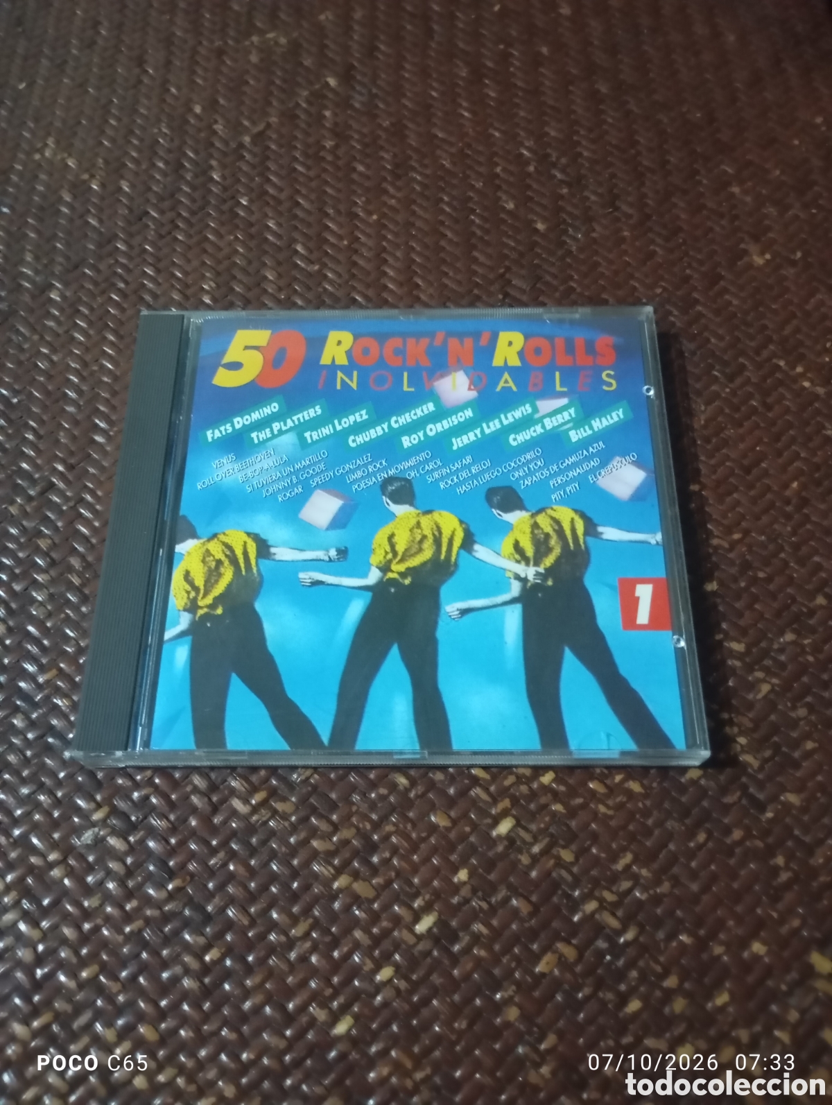 CDs de m&uacute;sica: 50 rock n rolls inolvidables