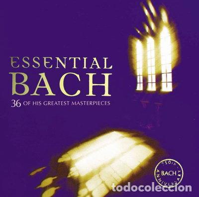 CDs de m&uacute;sica: Essential Bach: 36 Greatest Masterpieces- 0028946646526