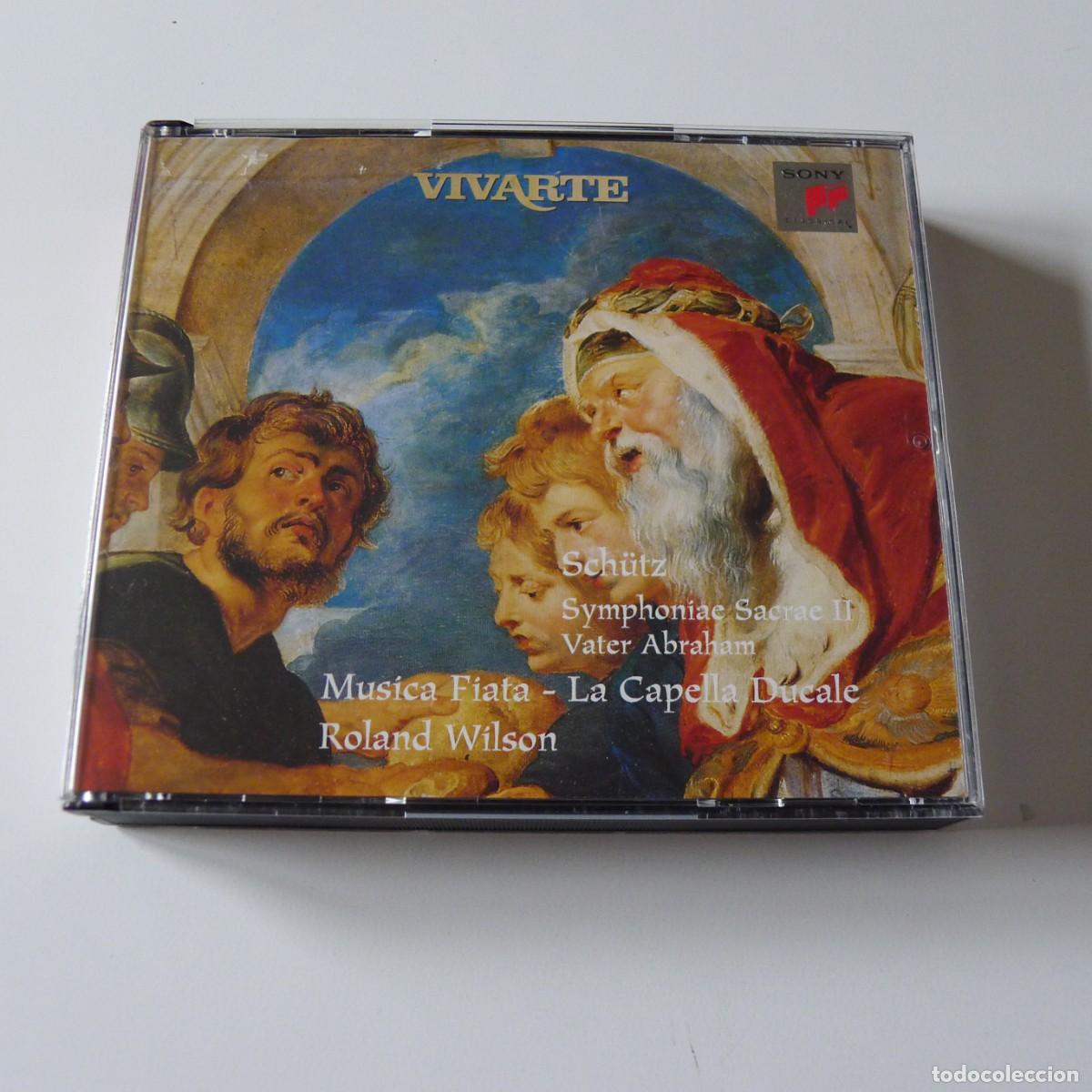 CDs de m&uacute;sica: Sch&uuml;tz Musica Fiata, La Capella Ducale, Roland Wilson Symphoniae Sacrae II &middot; Vater Abraham 2CD