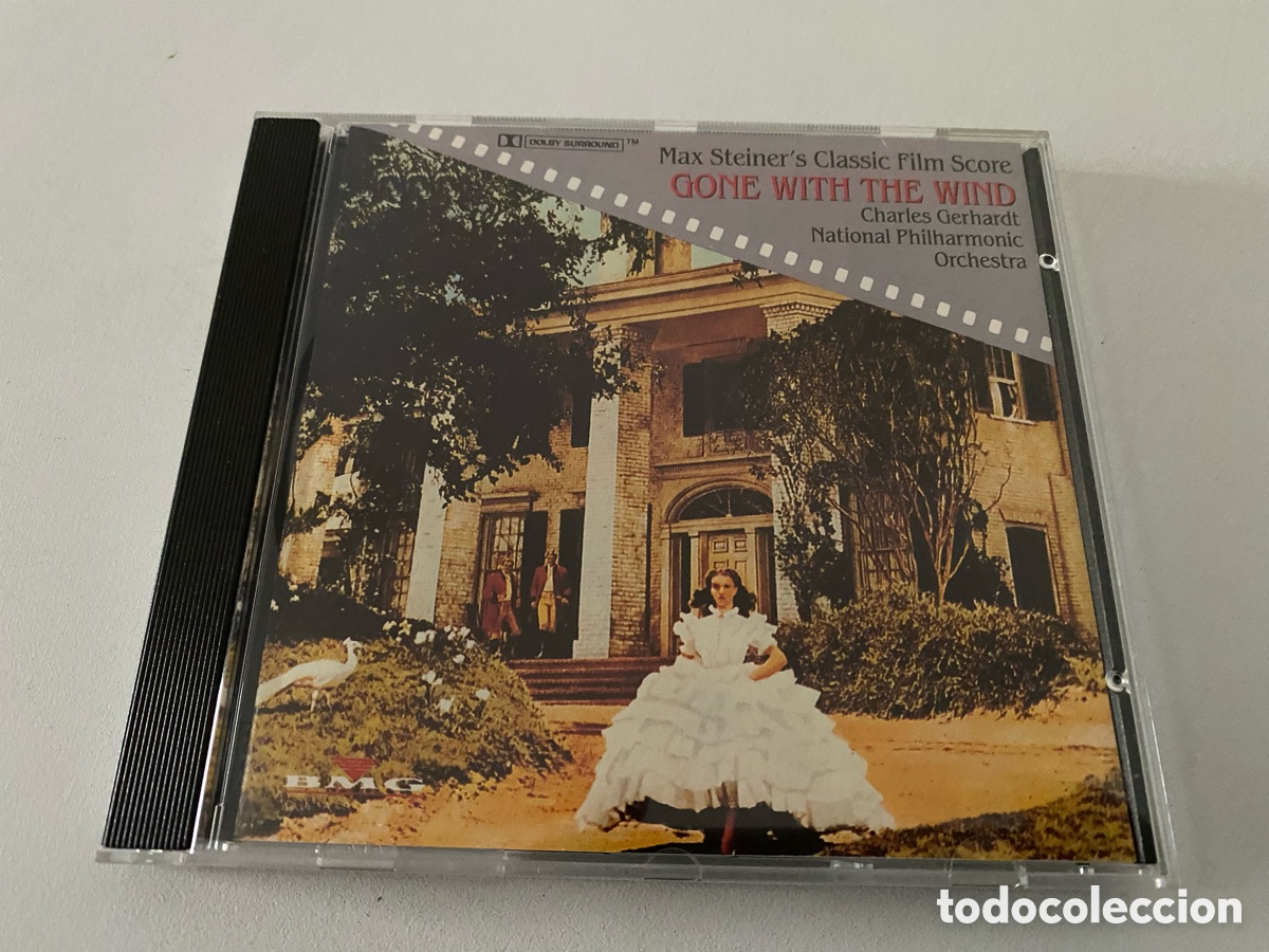 CDs de m&uacute;sica: Max Steiner Classic Film Score Gone With The Wind Cd