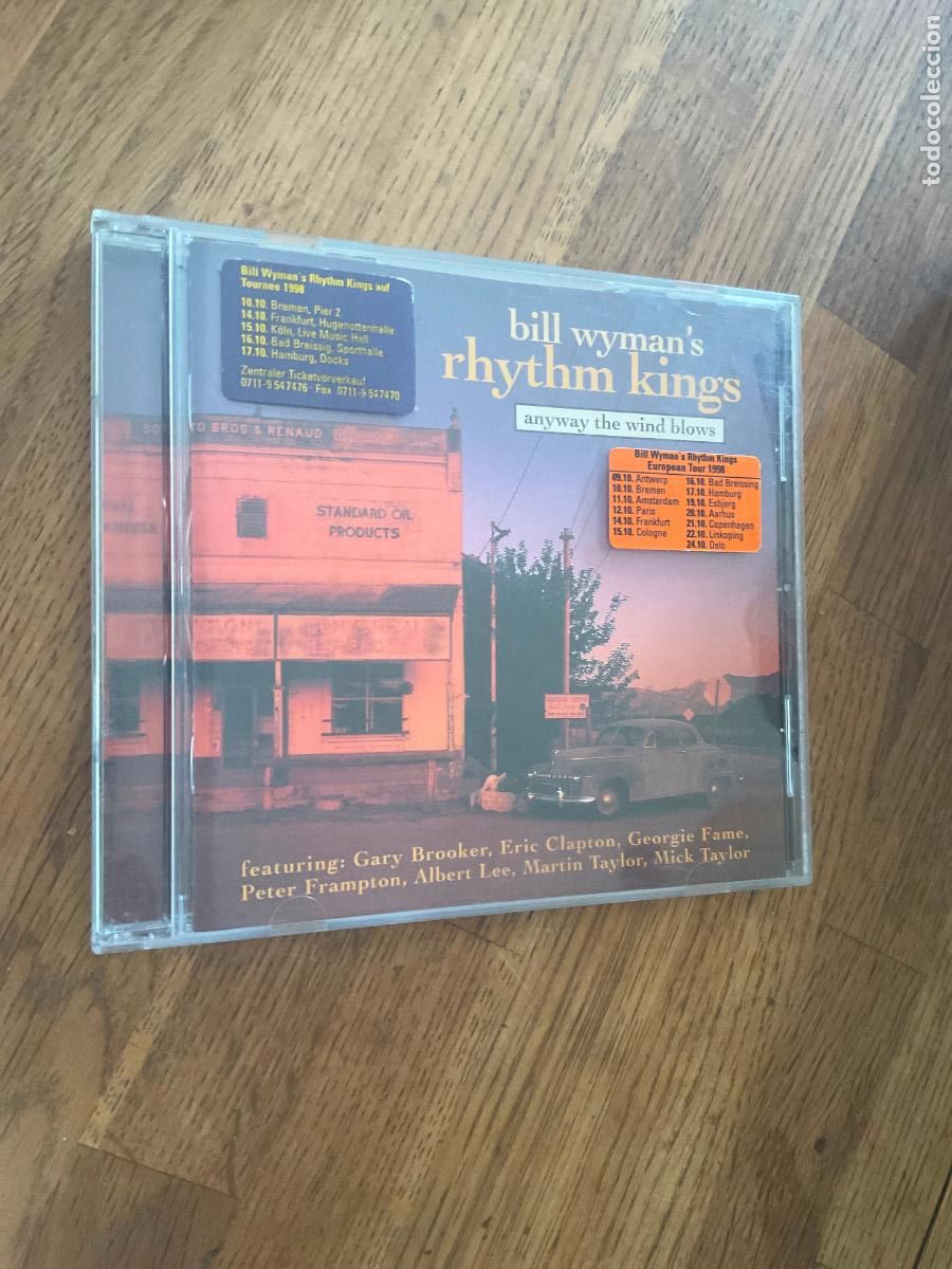 CDs de m&uacute;sica: *PEDIDO MINIMO 5 EUROS - BILL WYMAN&rsquo;S RHYTHM KINGS - ANYWAY THE WIND BLOWS - CD ORIGINAL - DIF&Iacute;CIL