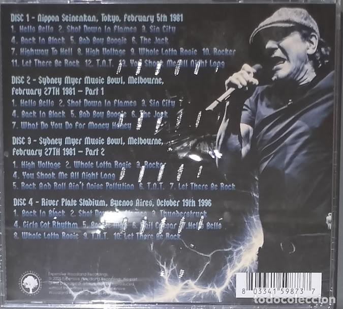 CDs de m&uacute;sica: AC/DC - Collected Broadcasts 1981-1996 - 5CD Nuevo, precintado. - Foto 2