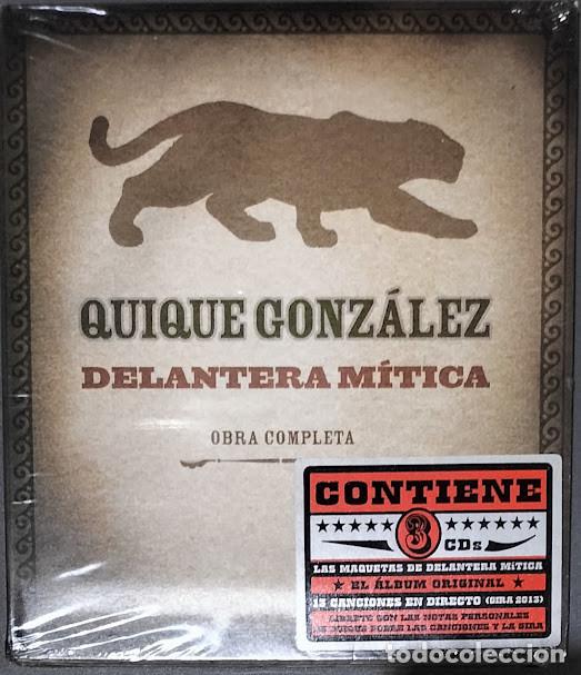 CDs de Musique: Quique Gonz&aacute;lez - Delantera M&iacute;tica-Obra Completa - 3CD Nuevo, precintado.