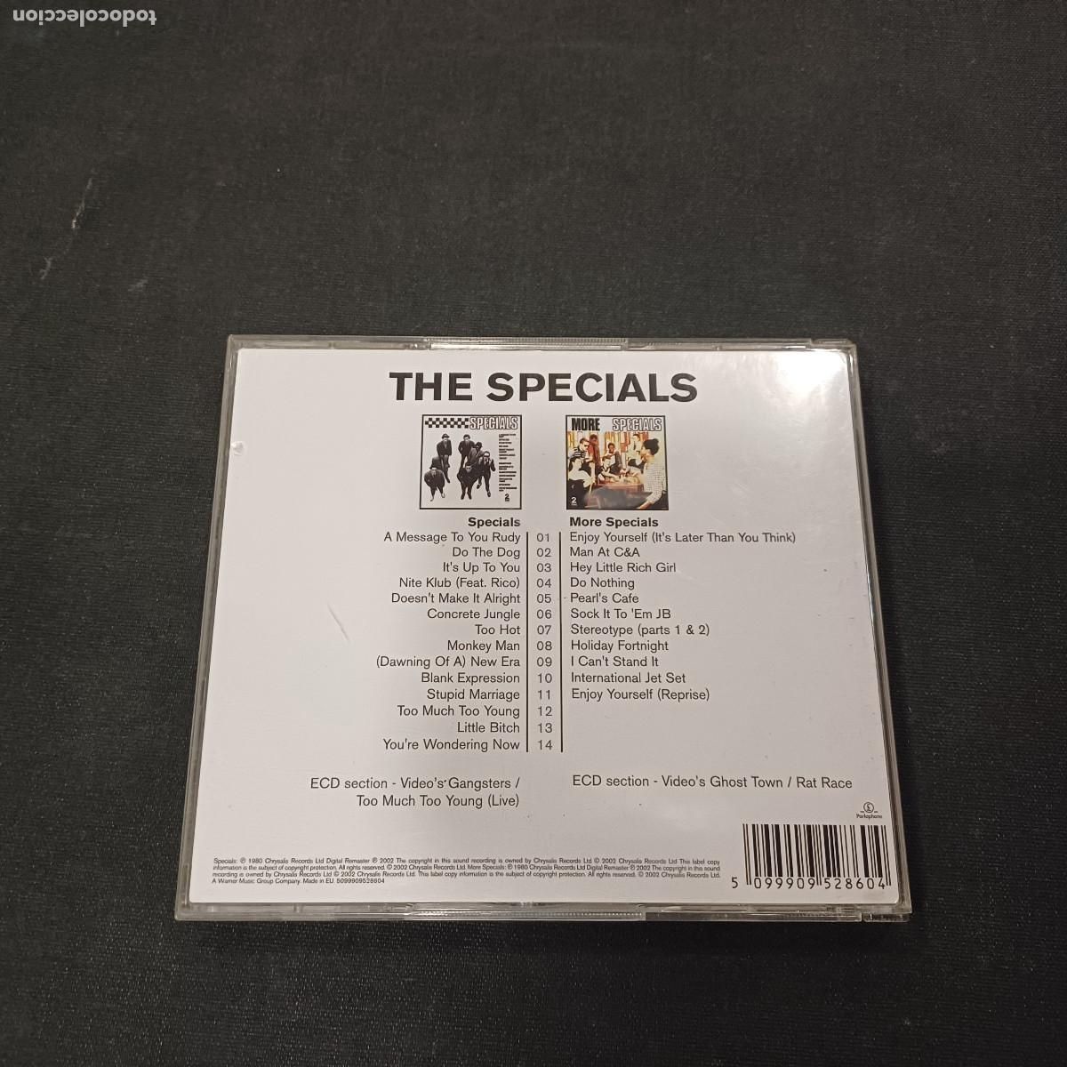 CDs de m&uacute;sica: THE SPECIALS/SPECIALS MORE/CD 2 DISCOS. - Foto 4