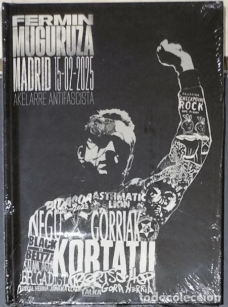 CDs de m&uacute;sica: Fermin Muguruza - Madrid 15-02-2025 Akelarre Antifascista - 2CD+LIBRO. Nuevo, precintado.