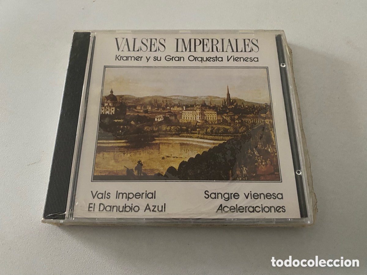 CDs de m&uacute;sica: Valses Imperiales Kramer Y Su Gran Orquesta Vienesa Cd Nuevo Precintado